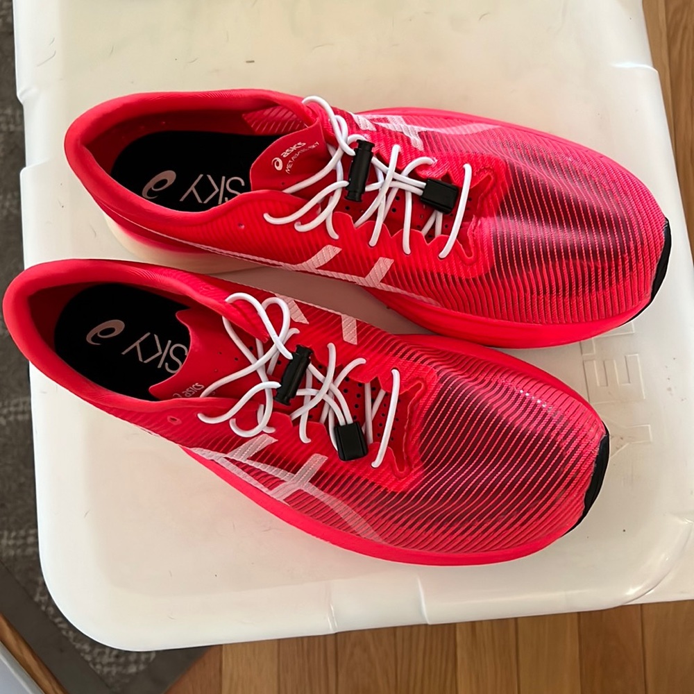 Asics Metaspeed Sky Hot pink Men’s 12 NEW Marathon Shoes